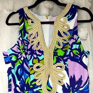 Lilly Pulitzer Women's Janice Knit Shift Catwalk Dress Size Small